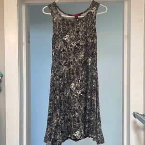 Hot Kiss Dress - black and white - Tie Dye - Size Medium